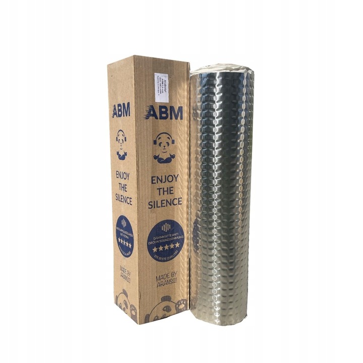 фото №10, Килимок шумопоглинаюча butylowa бітумна alubutyl abm 1,5mm 50x400cm 2m2