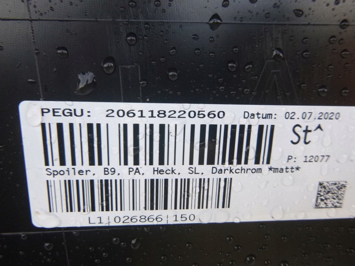 фото №6, Audi a4 b9 s-line рестайлинг диффузор 8w0807521ab новый оригинальный номер