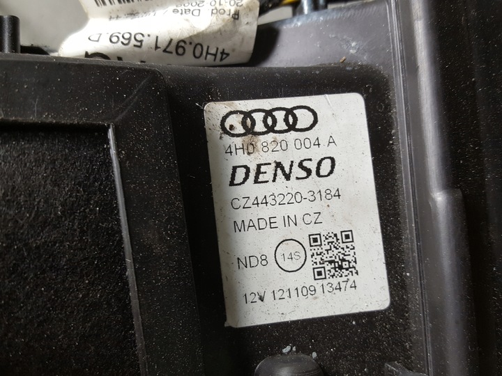 фото №6, Audi a8 d4 4h 09-13r отопитель воздуходувка туннеля