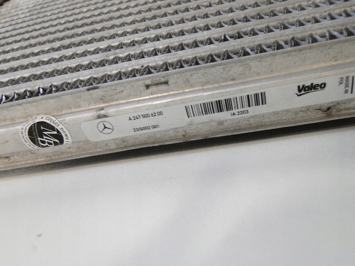 фото №9, Mercedes 247 b w247 gla h247 glb x247 радіаторів повітря інтеркулер