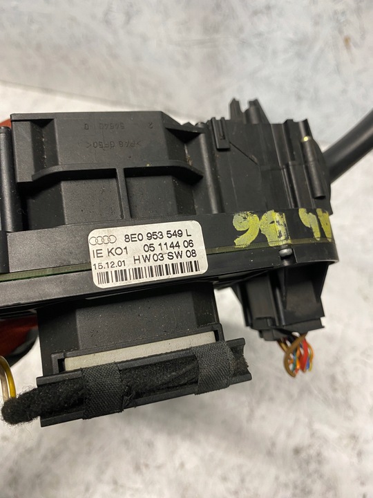 фото №7, Перемикач-павук перемикач комбінований круїз-контроль 8e0953549l audi a4 b6 00-
