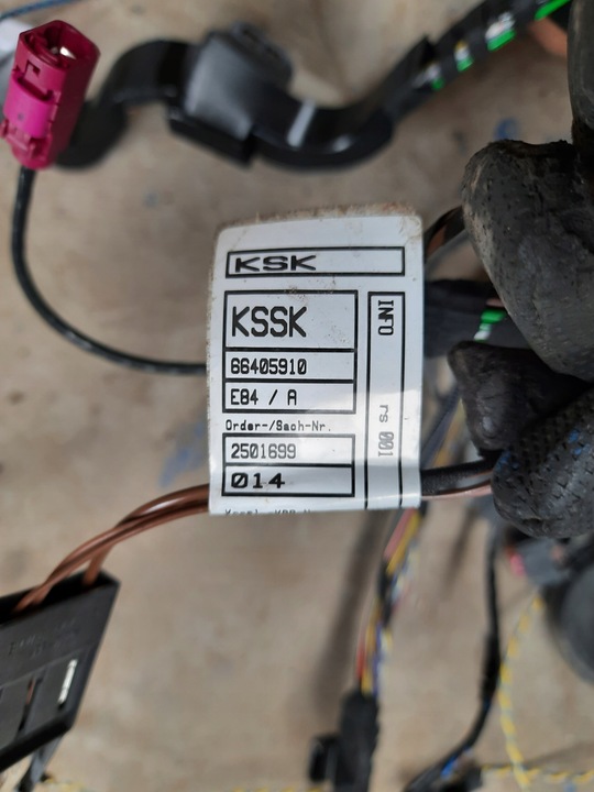 фото №14, Bmw x1 e84 2.0i рестайлинг жгут камеры, интерьера