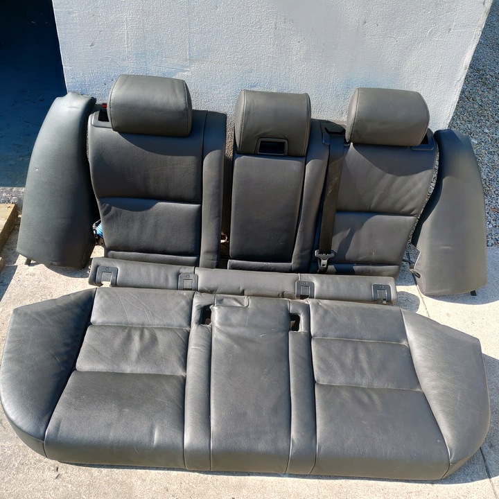 фото №7, Bmw e61 сидіння оббивка шкіра чорна підігрів пам'ять