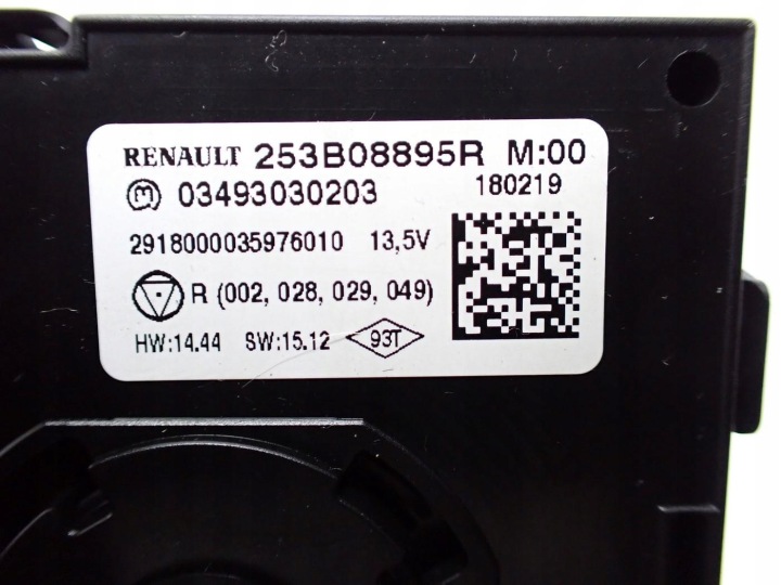 фото №9, Магнітола навігація магнітола дисплей панель 280903491r renault espace v 5 18r