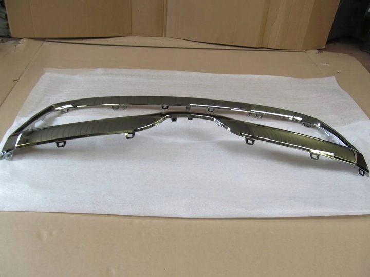 фото №10, Skoda superb 3v 15-19 рамка планка хром решітка kraty радіатор перед c408