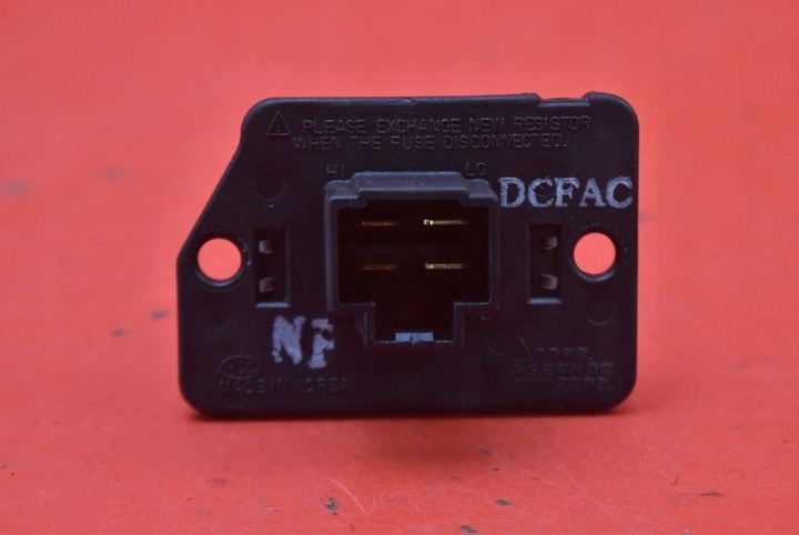 фото №1, Резистор повітропровід резистор резистор hyundai i30 i 30 1 i 07-10