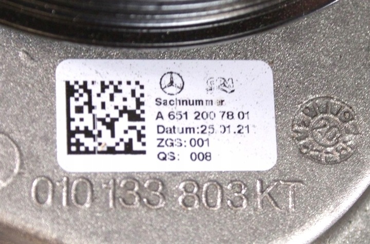 фото №12, Насос воды mercedes ml w166 2.2 cdi a6512007801