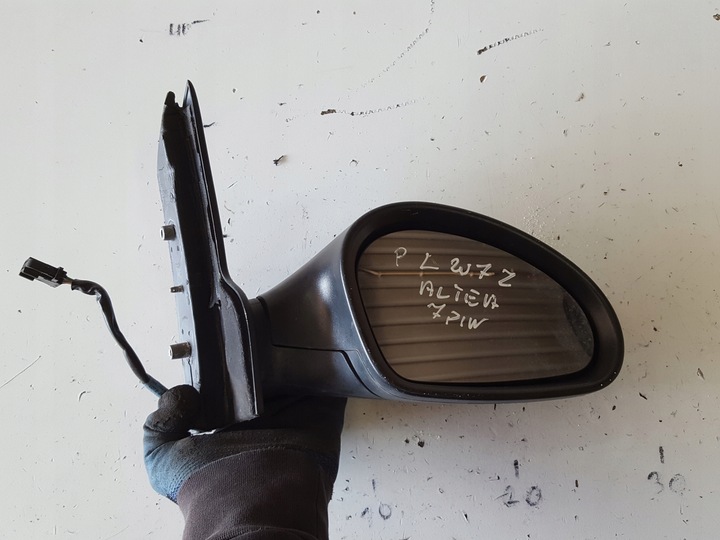 фото №2, Seat altea 04-09r зеркало правые 7 pin lw7z