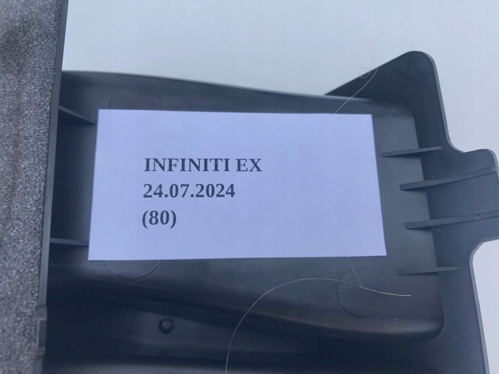 фото №10, Труба канал повітря повітропровід панелі infiniti qx50 ex30d ex35 ex37