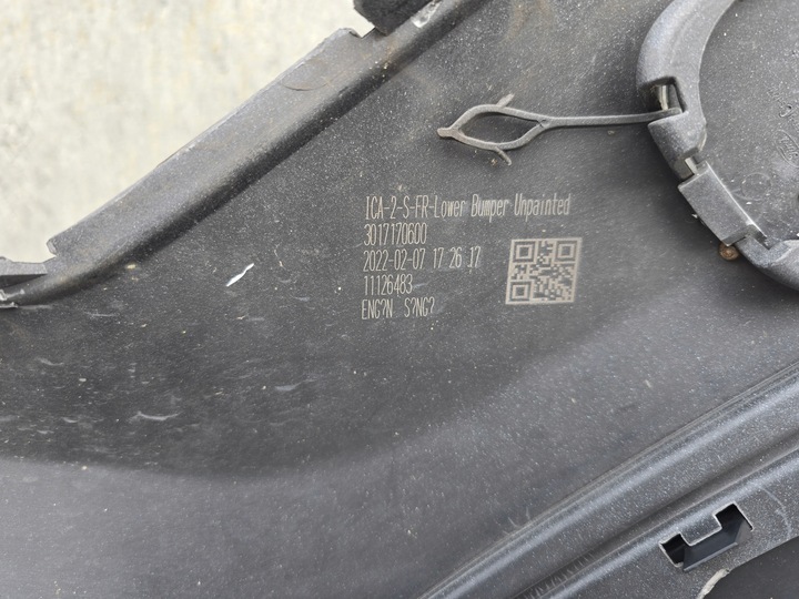 фото №10, Ford transit custom рестайлінг спойлер накладка бампера перед kk21/jk21-r17757-a