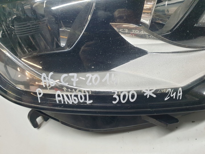 фото №9, Фара лампа передня права перед праві англійська audi a6 c7 2014 рік