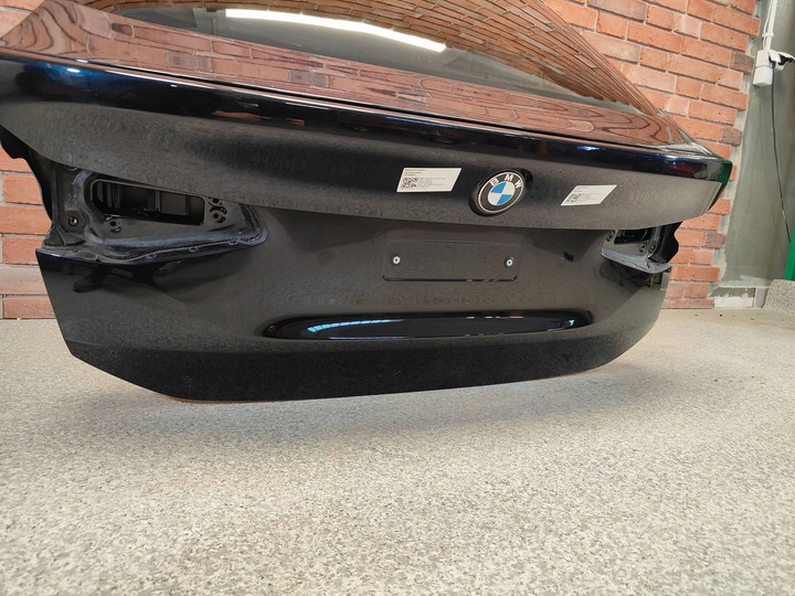 фото №15, Кришка зад задня багажника bmw 6 g32 колір 416 карбон-чорний