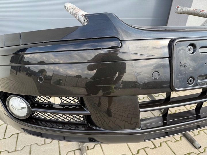 фото №10, Vw phaeton gp1 gp2 02-09 бампер перед комплектный цвет lr9v