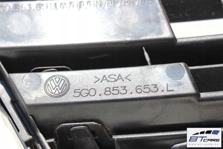 фото №14, Vw golf 7 vii рестайлінг перед капот крила бампер pas переднє підсилювач bło