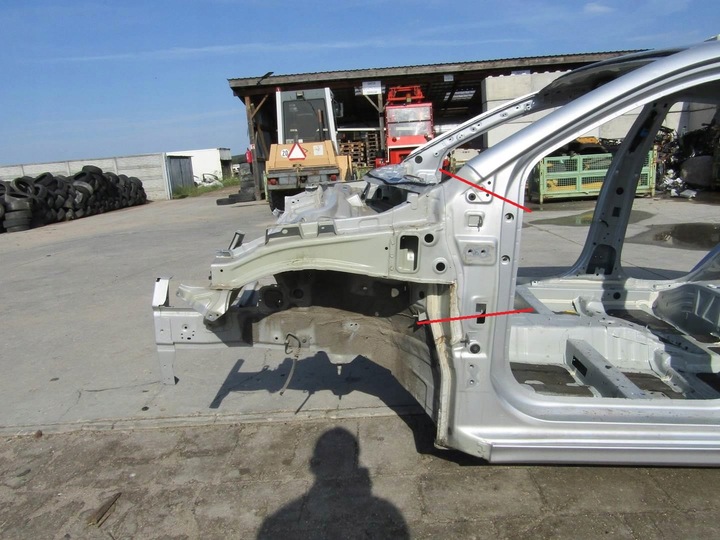 фото №1, Rio iv 20r лонжерон левая четверть перед передняя