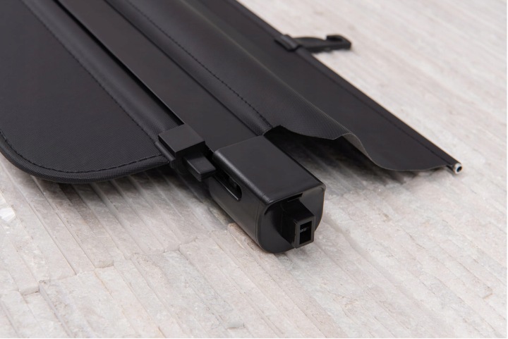 фото №9, Jeep compass i mk49 2007-2010 передний рестайлинг ролета багажника чёрная
