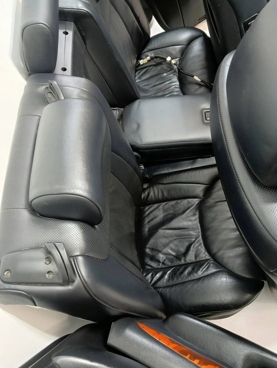фото №12, Lexus ls 430 рестайлінг ls430 2003 сидіння, диван, обшивки салон kpl. сидіння