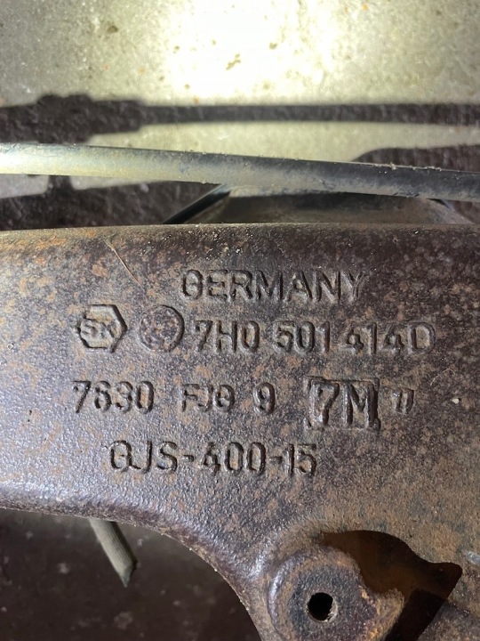 фото №6, Volkswagen oem номер 7h0501414d t5 2.0 4 4 рычаг r зад