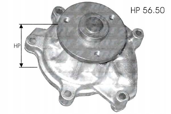 фото №13, Dolz водяна помпа  toyota yaris 1,0 16v t219