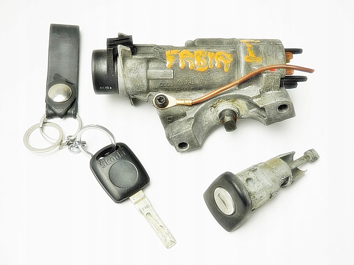 фото №1, Skoda fabia 1 замок запалювання ключ вставка 4b0905851c оригінал