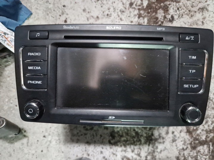 фото №3, Радио bolero skodaauto радиопроигрыватель skoda octavia 2 ii рестайлинг 1z0035156f