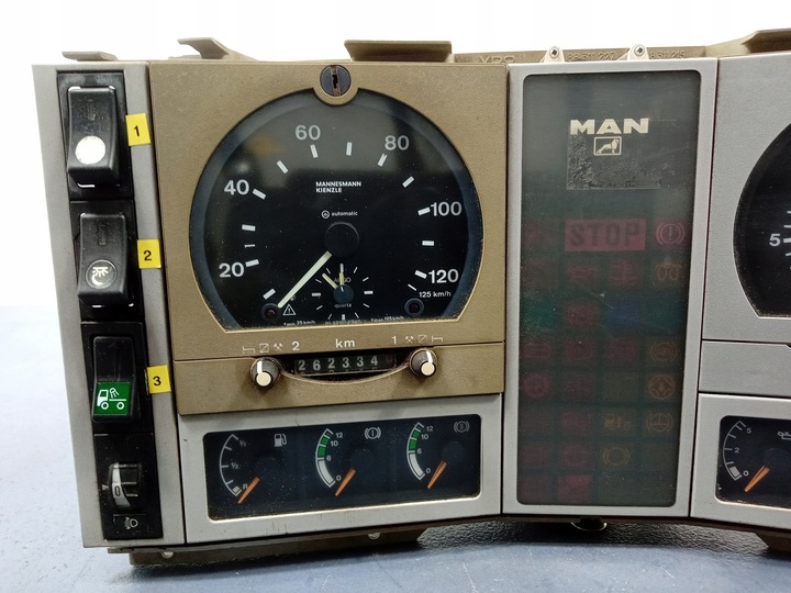 фото №4, Man f2000 fe спидометр приборы tacho 81.27202.6080