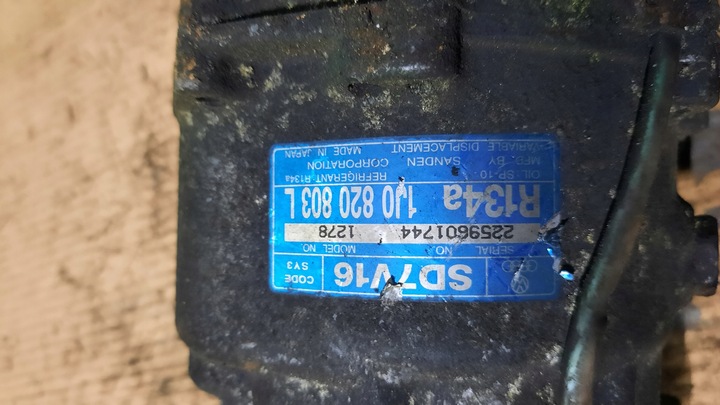 фото №5, Компрессор кондиционера skoda octavia 1.9d 07r