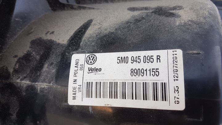 фото №12, Лампа зад левая vw golf vi plus led