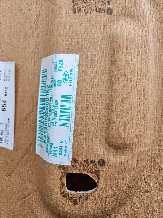 фото №9, Hyundai i30 ii 12-універсал стеля podsufitowa стеля