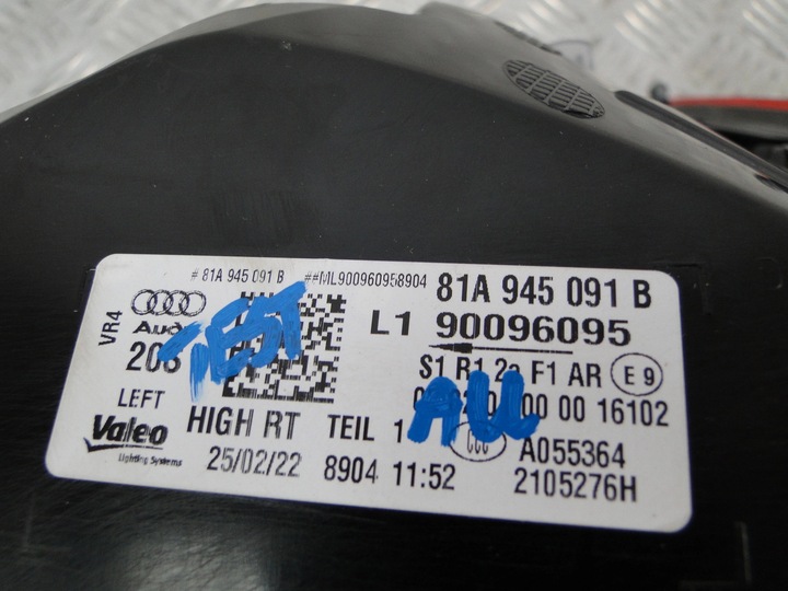 фото №5, Лампа лівий зад audi q2 81a945091a led