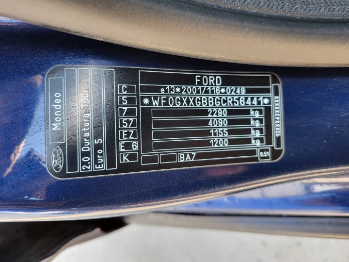 фото №15, Ford mondeo mk4 12r рестайлинг e6 зеркало правое складной 8 pin европа