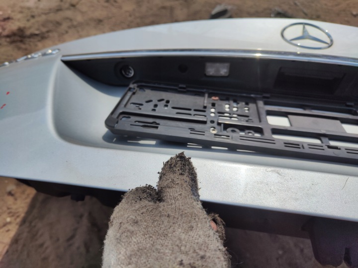 фото №5, Mercedes w204 c klasa крышка багажника зад задняя sedan