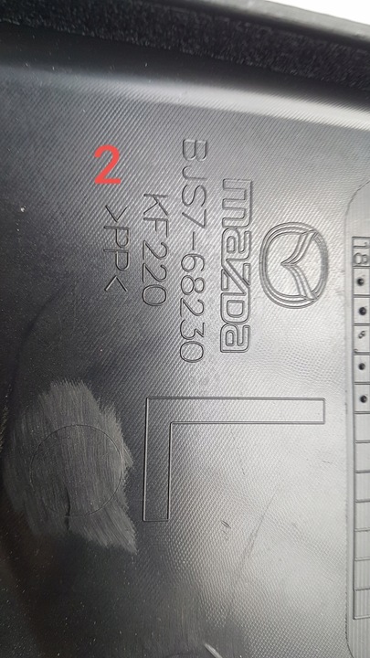 фото №3, Захист накладка порога стійка mazda 3 bm hb