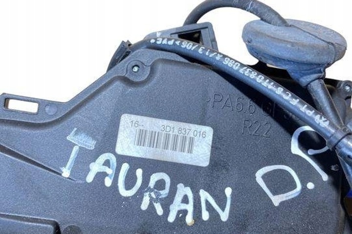 фото №9, Замок правих передніх двері vw touran 1t1, 1t2 3d1837016 2.0l дизель