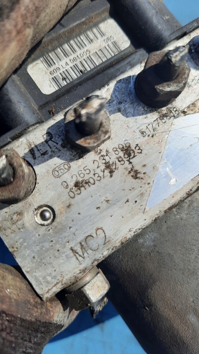 фото №4, Блок управления abs 0265231806 fiat stilo 1.4b 05r