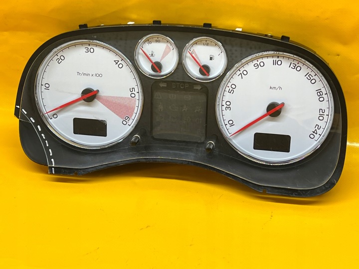 фото №8, Панель приборов peugeot 307 рестайлинг 1,6 hdi 2005-2010r p9661323180 9661323180 .