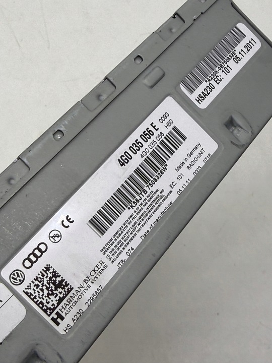 фото №10, Audi a6 c7 a1 a5 a7 q3 q5 q7 модуль блок управления тюнер радио радио легальный!