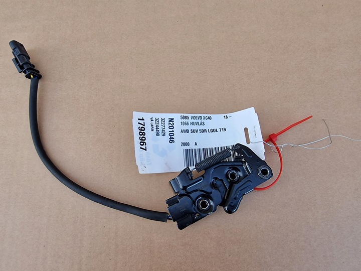 фото №1, Левый замок капота volvo xc40 ex40 ec40 c40 2018-