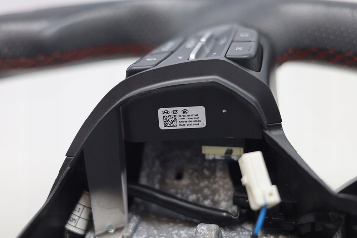 фото №6, Кермо шкіряний мультифункція hyundai kona i 2018r 96710-j9530