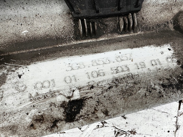 фото №7, Arteon r-line планка порогова ліва біла 3g8853857 lc9a