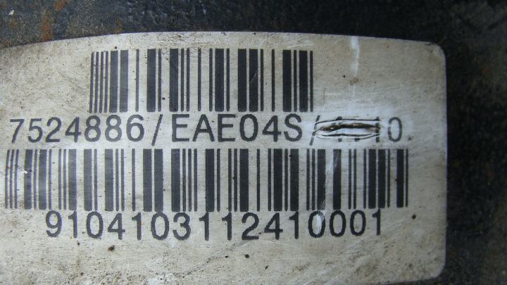 фото №12, Міст диференціал заднє зад bmw x5 e53 99-06 7524886 4.10