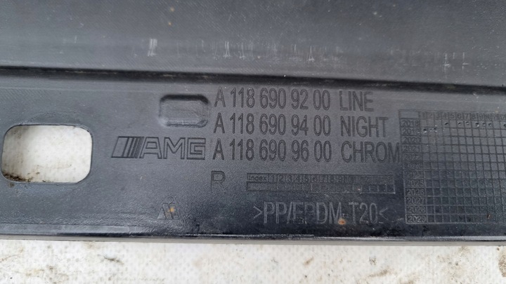 фото №11, Порог планка mercedes cla w118 19-22 amg правые