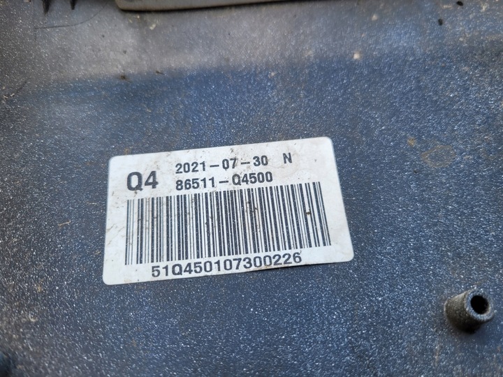 фото №12, Kia niro рестайлинг e-niro ev 19- бампер переднее перед