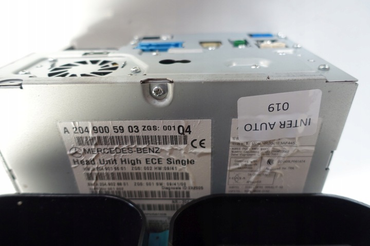 фото №8, Mercedes w204 радио cd команд навигация ntg4 2049005903 pcmcia