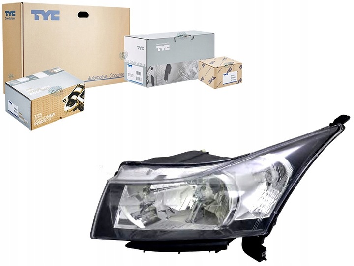 фото №1, Фара h4 электрический з двигателем цвет вкладыш