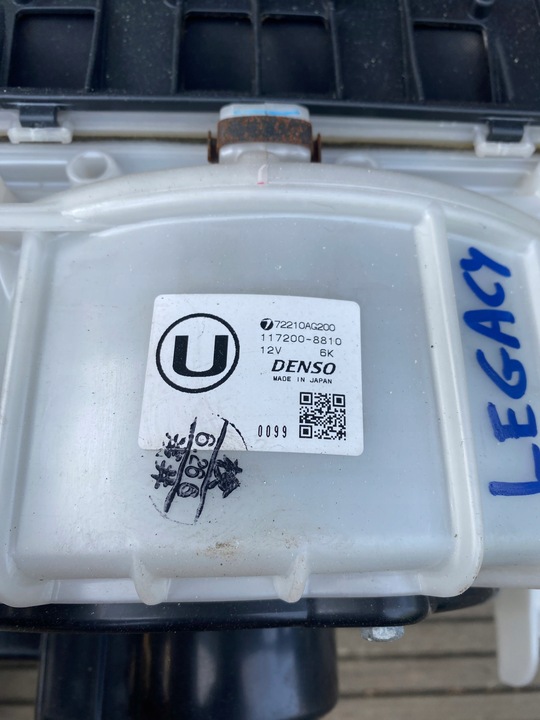 фото №6, Subaru legacy iv рестайлінг обігрівач 117200-8810