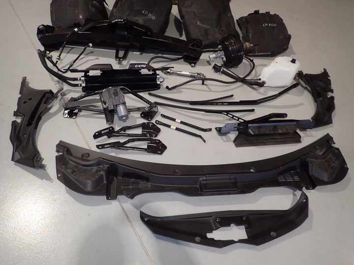 фото №5, Lamborghini aventador lp700 комплектный перед капот бампер лампы крылья