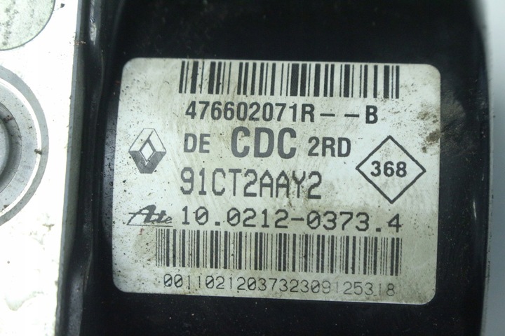 фото №8, Насос abs 476602071r renault laguna iii