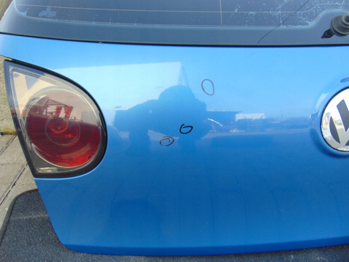фото №6, Комплектна кришка багажника vw golf 5 v 3d hb lc5g