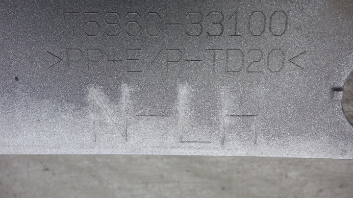 фото №9, Toyota camry 2019- планка пороговая левая порог левый // 410